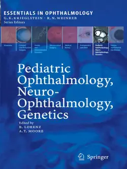 pediatric ophthalmology, neuro-ophthalmology, genetics book cover image