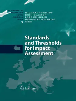 standards and thresholds for impact assessment book cover image