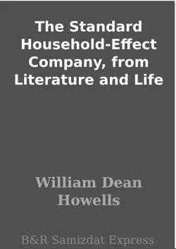 the standard household-effect company, from literature and life book cover image