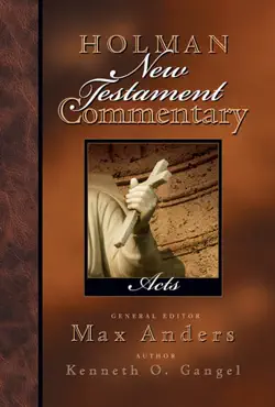 holman new testament commentary - acts book cover image