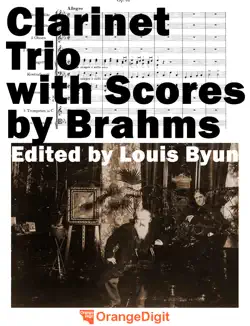 clarinet trio by brahms with scores book cover image