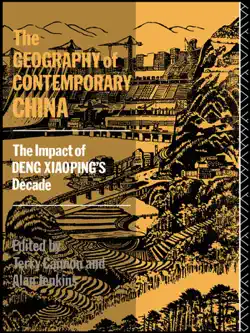 the geography of contemporary china book cover image