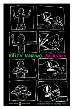 keith haring journals book cover image