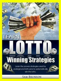 learn lotto winning strategies 101 book cover image