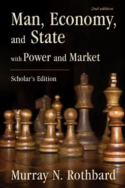man, economy, and state with power and market book cover image