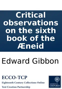 critical observations on the sixth book of the Æneid book cover image