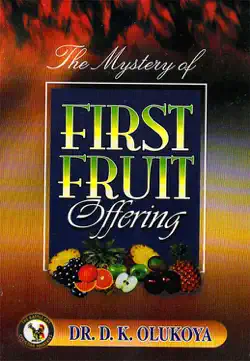 the mystery of first fruit offering book cover image