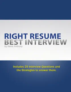 right resume best interview book cover image