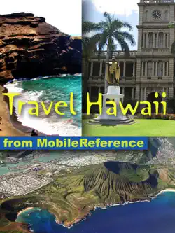 hawaii travel guide: honolulu, oahu, big island, maui, kauai & more: illustrated guide, phrasebook and maps (mobi travel) book cover image