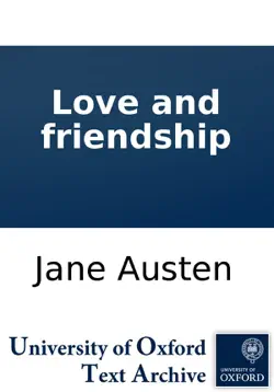 love and friendship imagen de la portada del libro