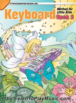keyboard lessons for kids - book 3 book cover image