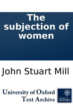 the subjection of women imagen de la portada del libro