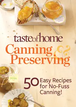 taste of home canning & preserving book cover image