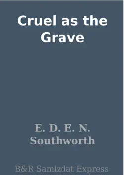 cruel as the grave book cover image