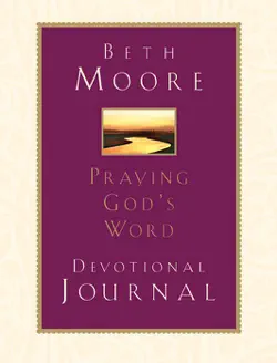 praying god's word: devotional journal book cover image