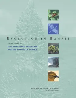 evolution in hawaii book cover image