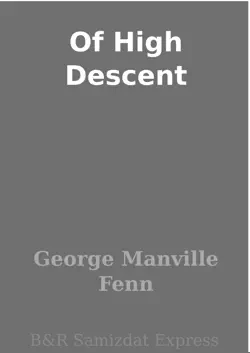 of high descent book cover image