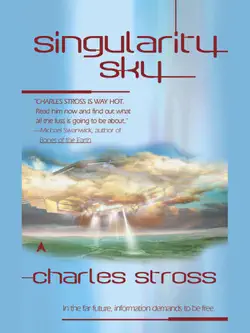 singularity sky book cover image