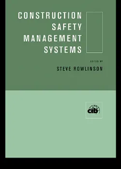 construction safety management systems book cover image