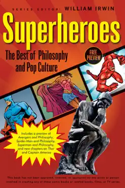 superheroes book cover image