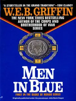 men in blue book cover image