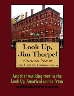a walking tour of jim thorpe, pennsylvania book cover image