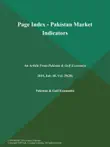 PAGE INDEX - PAKISTAN MARKET INDICATORS synopsis, comments