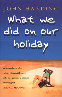 what we did on our holiday book cover image