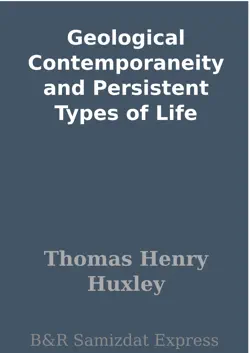 geological contemporaneity and persistent types of life book cover image