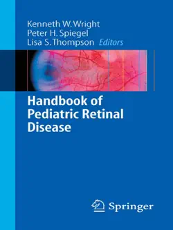 handbook of pediatric retinal disease book cover image