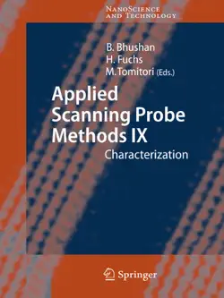 applied scanning probe methods ix book cover image