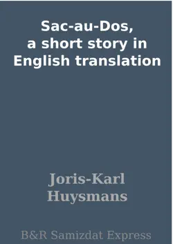 sac-au-dos, a short story in english translation imagen de la portada del libro