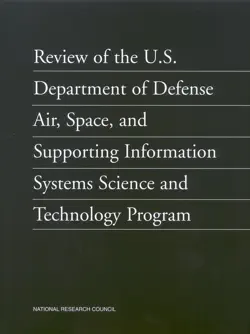 review of the u.s. department of defense air, space, and supporting information systems science and technology program book cover image