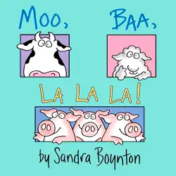 moo, baa, la la la! book cover image