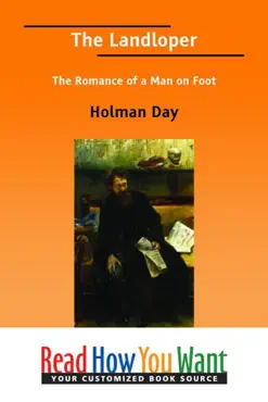 the landloper volume 1 of 2 the romance of a man on foot book cover image