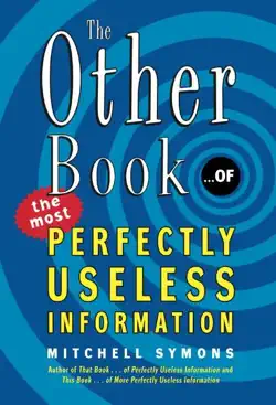 the other book... of the most perfectly useless information book cover image
