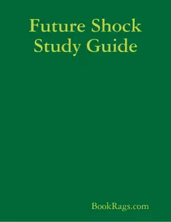 future shock study guide imagen de la portada del libro