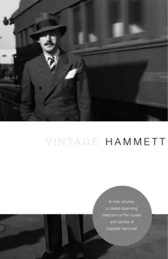 vintage hammett book cover image