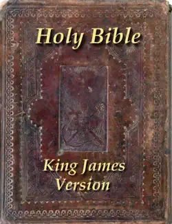 the king james holy bible book cover image