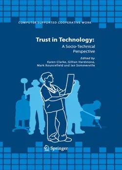 trust in technology: a socio-technical perspective book cover image
