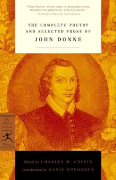 the complete poetry and selected prose of john donne book cover image