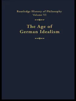 the age of german idealism book cover image
