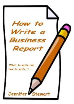 how to write a business report book cover image