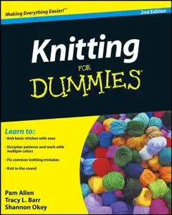 knitting for dummies (enhanced edition) book cover image