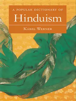 a popular dictionary of hinduism book cover image