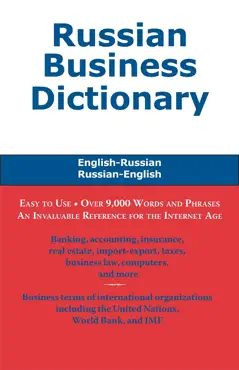 russian business dictionary book cover image