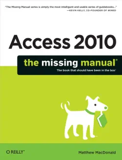 access 2010: the missing manual book cover image