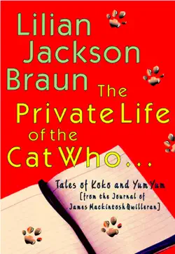 the private life of the cat who... book cover image