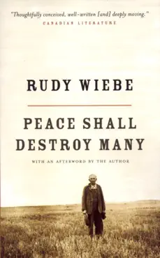 peace shall destroy many book cover image