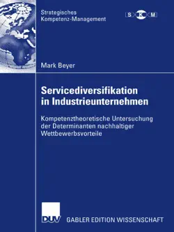 servicediversifikation in industrieunternehmen book cover image